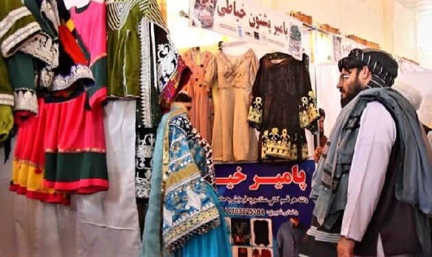 زابل کې ملي تولیداتو ته د بازارموندنې په موخه نندارتون جوړ شوی