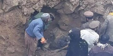 بدخشان؛ اشکاشم ولسوالۍ کې ۳ کان‌کیندونکي تر خاورو لاندې شوي