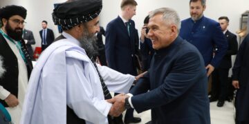 ملا عبدالغني برادر د تاتارستان له ولسمشر سره کتلي