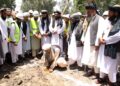 د جلالاباد ښار د حلقوي سړک جوړېدو چارې پیل شوې