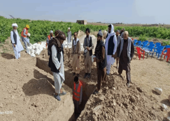 فاریاب کې د ۱۰ ممیز خونو جوړولو چارې پيل شوې
