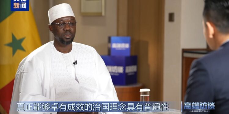 د سنيګار صدراعظم : د افريقا او چين ترمنځ اړيکې د متقابلو ګټو، ورخلاصون او خپلواکۍ پر اساس ټینګې شوې دي