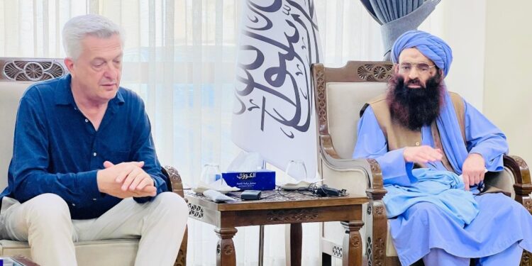 د کډوالو په چارو کې د ملګرو ملتونو عالي کمېشنر کابل ته را ورسېد