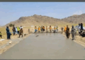 کاپيسا کې د ۸ کیلومتره سړک د کانکرېټ کولو چارې پيل شوې