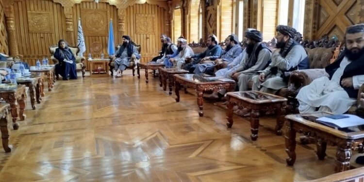 د ملګرو ملتونو د پراختیايي پروګرام مرستیالې نورستان ته سفر کړی