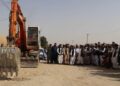 بلخ؛ د شادیان صنعتي پارکونو د سړک جوړولو چارې پيل شوې