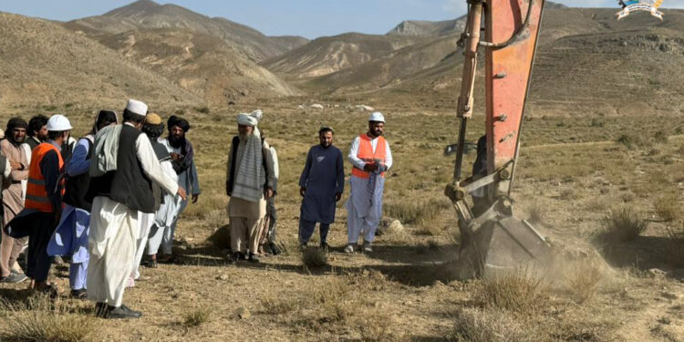 پکتیا کې د اوبو رسولو یوې شبکې جوړېدو چارې پیل شوې