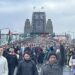 زرګونه اسټرلیایانو د فلسطینیانو پر ملاتړ لاریون وکړ