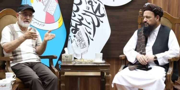 د اوبو او انرژۍ وزارت سرپرست له يو شمېر بهرنیو پانګهوالو سره کتلي