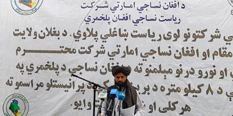 بغلان کې د برېښنا یوې شبکې چارې بشپړې شوې