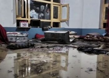 خوست؛ وروستیو سېلابونو لسګونه کورونه زیانمن کړي دي