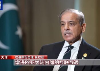 محمد شهباز شريف: تمه لرم چې د شانګهای همکارۍ سازمان د تيانجن سرمشريزه د اروپايي او اسيايي هېوادونو اتصال پرمخ بوزي