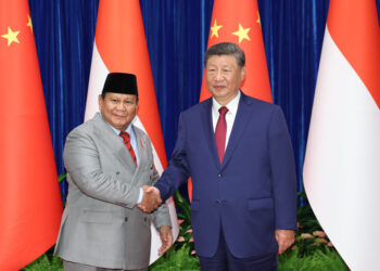 شي جين پينګ د اندونيزيا له ولسمشر سره وکتل