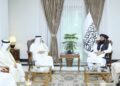 مولوي امیر خان متقي د قطر له سفیر سره د مخه ښې لیدنه کړې ده