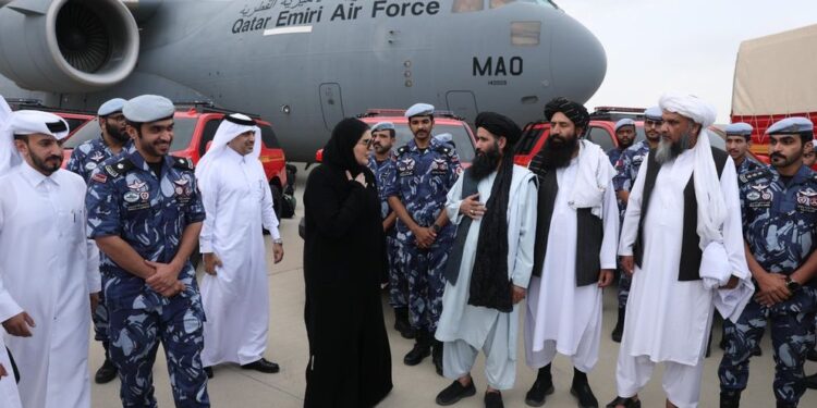 د قطر بشري مرستې په ۴ الوتکو کې کابل را رسېدلې دي