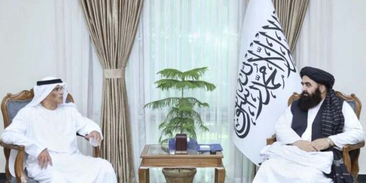 متقي د متحده عربي اماراتو له سفیر سره د مخه ښې کتنه کړې