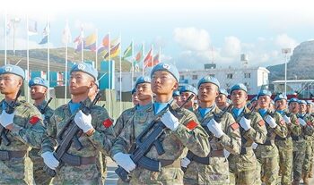 ملګرو ملتونو د چين سوله ساتونکو ځواکونو ته د سولې ميډالونه ورکړل