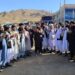 لوګر کې د ۳۵ کيلومتره سړکونو جوړولو چارې پيل شوې