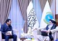د عامې روغتیا وزیر د یوشمېر نړیوالو سازمانونو له استازو سره کتلي دي