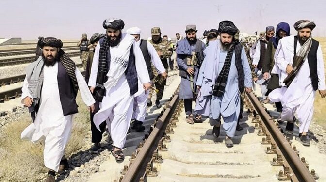 ټولګټو وزارت: د اقینې ــ اندخوی د رېل پټلۍ دویم فاز جوړولو چارې پیل شوې
