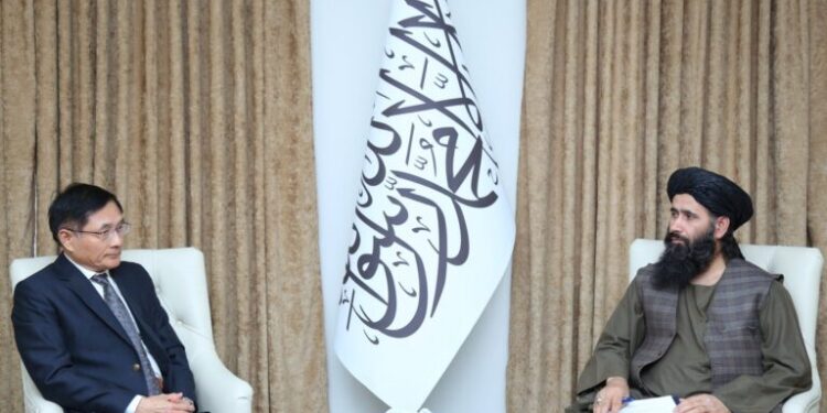 دوکتور محمد نعیم د چین له ځانګړي استازي سره کتلي دي