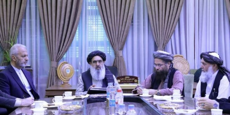 د عامې روغتیا وزیر کابل کې د ایران له سفیر سره کتلي دي