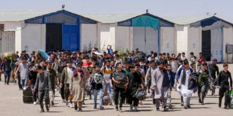 کډوال؛ تېره ورځ له ایران او پاکستانه سلګونه افغانان را ستانه شوي