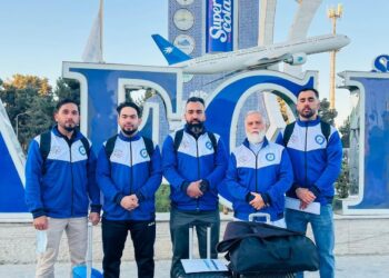 د وزن پورته کولو څلور افغان لوبغاړي عربستان ته ولاړل