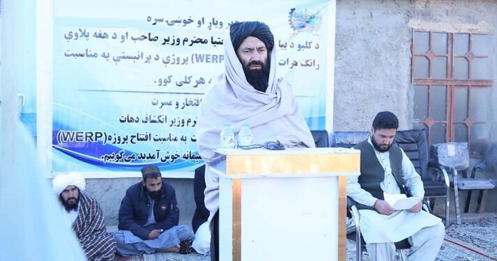 هرات؛ په ۱۰ ولسواليو کې د ۳۰ بېلابېلو پراختيايي پروژو چارې پیل شوې