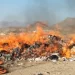 خوست؛ ۳۰ ټنه تاریختېره خوراکي توکي او درمل سوځول شوي