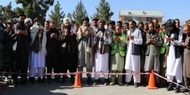 کاپیسا؛کوهستان حصه اول ولسوالۍ کې د ۳ پروژو چارې پيل شوې