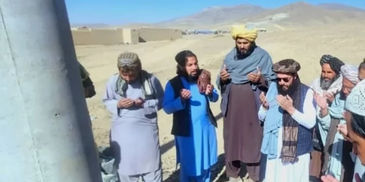 لوګر کې د برېښنا رسونې یوې پروژې چارې پیل شوې دي