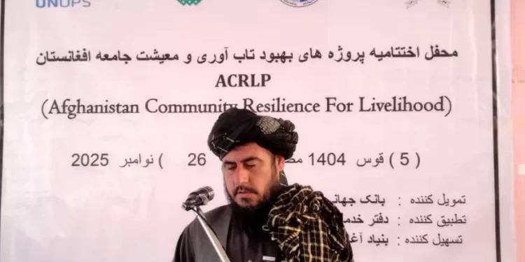 سمنګان؛ د ۸۴ میلیونه افغانیو په لګښت لسګونه پروژې بشپړې شوې