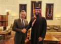 محمد بن سلمان له وانګ يي سره ولیدل