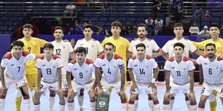 د اسیا فوټسال جام؛ افغان لوبډله نن سعودي عربستان سره سیالي کوي