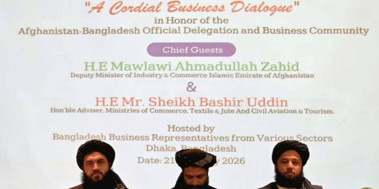 احمدالله زاهد: افغانستان د سوداګرۍ لپاره پرانیستی بازار دی