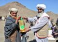 فاریاب او پکتیکا کې پر نږدې ۳ نیم زره اړمنو کورنیو مرستې وېشل شوې