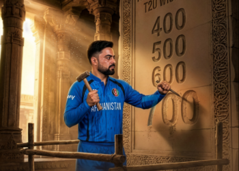 راشد خان په شل اوریز کرکټ کې ۷۰۰ ویکټې پوره کړې