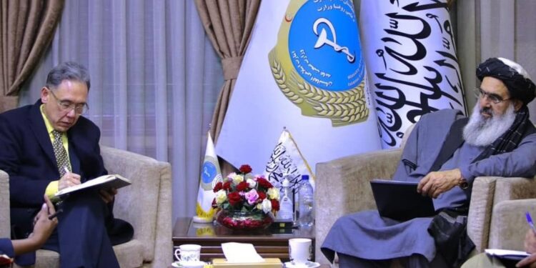 د عامې روغتیا وزیر؛ د روغتیا نړیوال سازمان له مشر سره کتلي