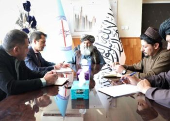 د نشه‌یي توکو پر وړاندې د مبارزې مرستیال، د م.م له استازي سره کتلي