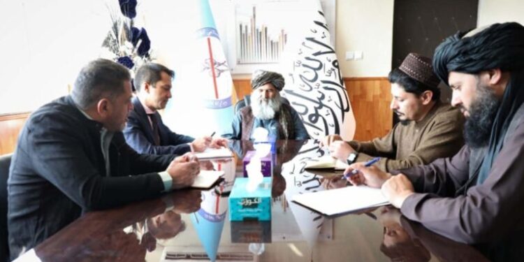 د نشه‌یي توکو پر وړاندې د مبارزې مرستیال، د م.م له استازي سره کتلي