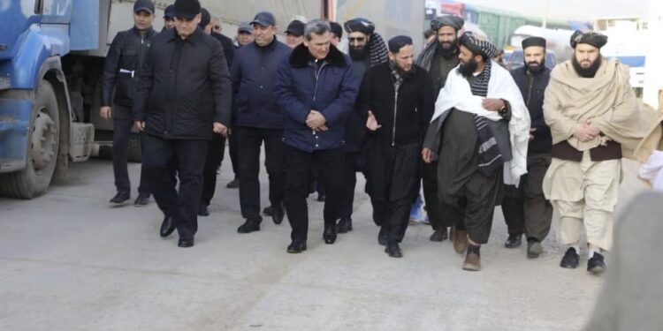 رشید مردوف؛ هرات کې د ټاپي پروژې له روانو چارو لیدنه کړې ده
