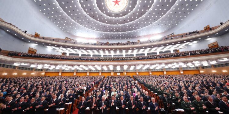 د چین د ملي ولسي کانګرېس کلنۍ غونډه پرانیستل شوه