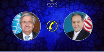 عراقچي؛ له ګوتېرېش سره د وروستیو تحولاتو په اړه ټیلیفوني خبرې کړې