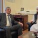 مسکو؛ افغان سفیر مولوي ګل حسن حسن له ضمیر کابلوف سره کتلي