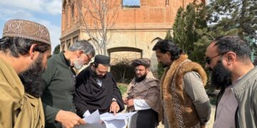 د شهرآرا تاریخي برج د بیارغونې چارې پیلیږي