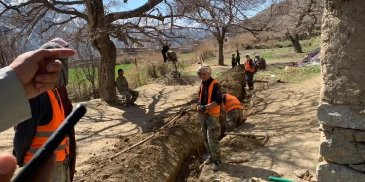 پنجشېر کې د اوبو رسولو ۸ شبکې جوړیږي