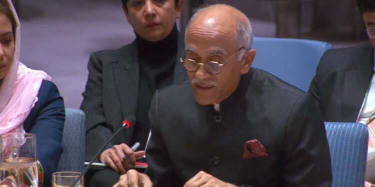 م،م کې د هند استازي د افغانستان پر خاوره د پاکستان بریدونه وغندل