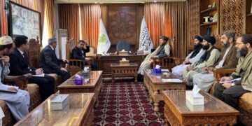 د کرنې وزير د ټاپي پروژې له رييس سره کتلي