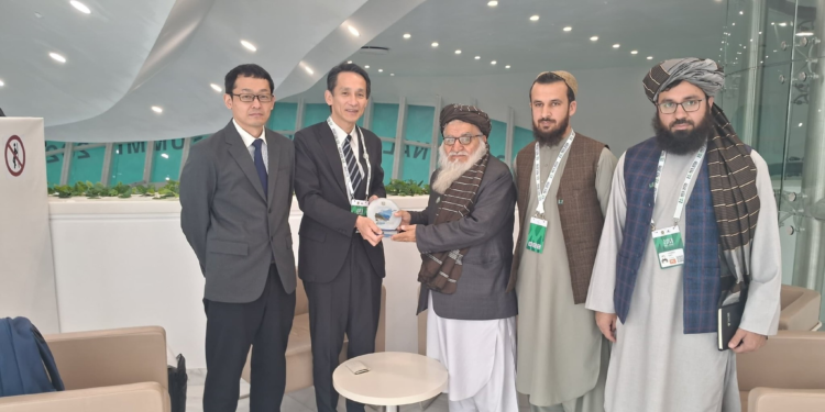 افغانستان او جاپان پر چاپېریالي همکاریو ټینګار کړی